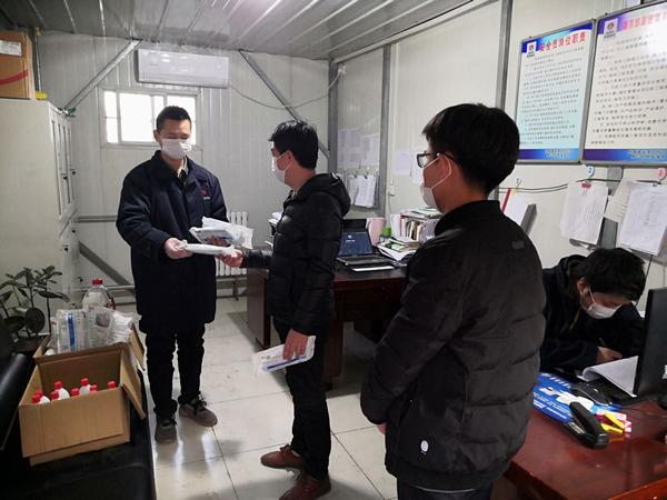 陜煤建設澄合分公司：堅守一線的戰(zhàn)“疫”小伙王志潘