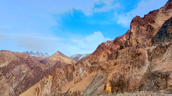 祁連山的風，不小心打翻了春的調(diào)色板