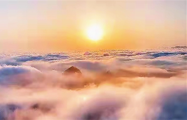 華山的美，從早到晚