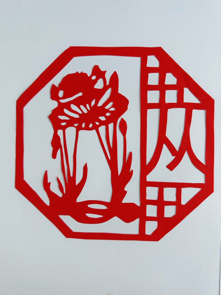 剪紙傳廉情，清風潤廉心